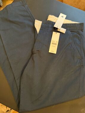 Calvin Klein Jeans Men's Navy Chinos 33x30 NWT